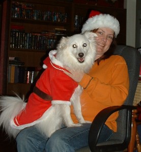 Santa Paws and his Elf