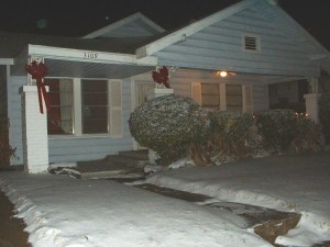 Paige's House Christmas Eve